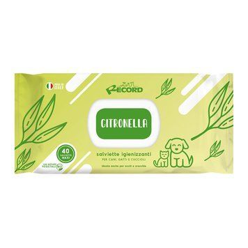 Мокри кърпички Record wet wipes Lemongrass - 40 бр 00000006372 снимка
