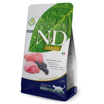 Сухой корм Farmina N&D Prime Cat Lamb & Blueberry Adult, 1,5 кг 00000003823 фото