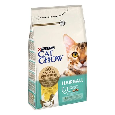 Суха храна Purina Cat Chow Hairball Control - 1,5 кг 00000003442 снимка
