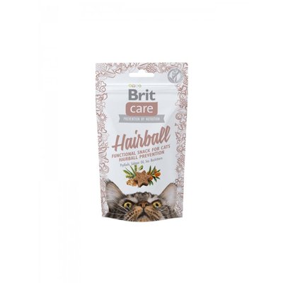 Лакомство Brit Care cat Functional Grain free snack Hairball - 50 гр 00000005226 снимка