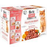 Мокрий корм Brit Care Cat Delicate fillets in gravy Multipack - 12х85 гр 00000005243 фото