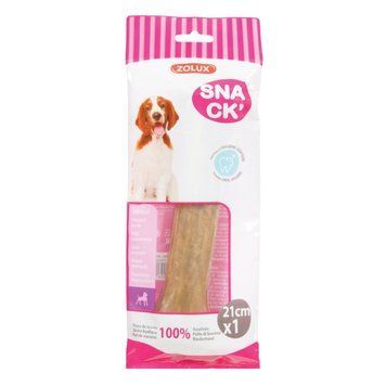Лакомство Zolux Pressed Bone Pork Skin 21 см - 1 бр 00000005829 снимка