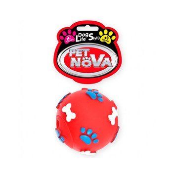 Топка Pet Nova red - 6 cm 00000007136 снимка