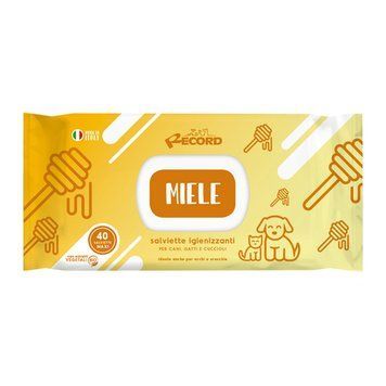 Мокри кърпички Record wet wipes Honey - 40 бр 00000006371 снимка