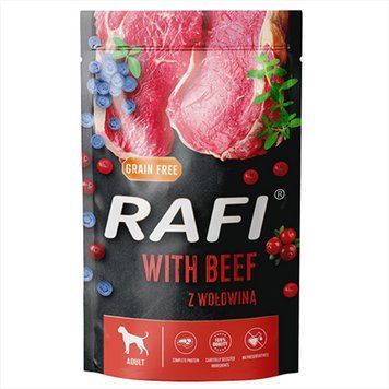 Пауч Rafi Adult with Beef - 500 гр 00000006252 снимка