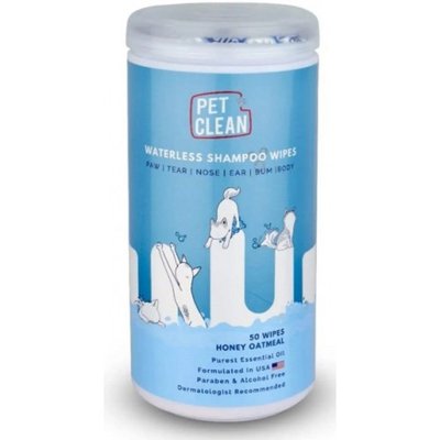 Мокри кърпички Pet Clean Waterless Shampoo Wipes for Dogs & Cats - 50 бр 00000004224 снимка