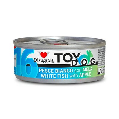 Храна Disugual Toy Dog 16 White Fish with Apple - 85 гр 00000000633 снимка