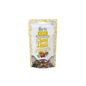 Лакомство Brit Care Cat Snack Shiny Hair - 50 гр 00000005232 фото
