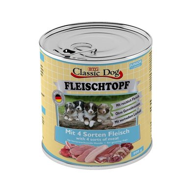 Храна Hega Classic Dog Fleischtopf Junior - 800 гр 00000000668 снимка
