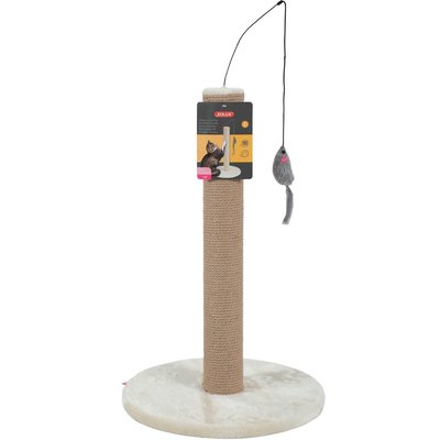 Драскалка Zolux Scratching Pole с мишка - 40х40х63 cm, Beige 00000006170 снимка
