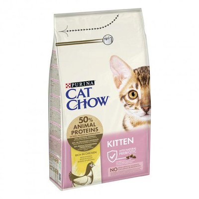 Суха храна Purina Cat Chow Kitten - 15 кг 00000003443 снимка