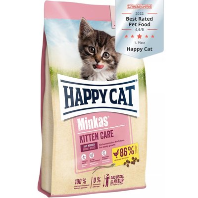 Храна Happy Cat Minkas Kitten Care Poultry - 10 кг 00000000206 снимка