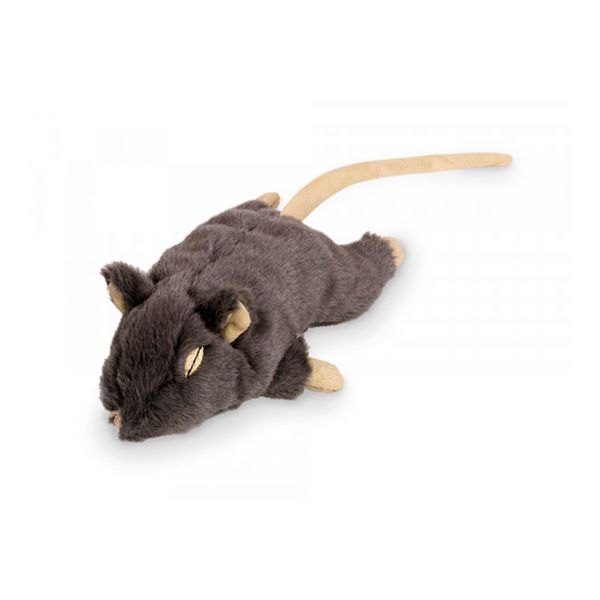 Играчка Nobby Plush Mouse - 19 cm, Grey 00000007178 снимка