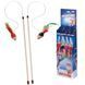 Играчка Nobby Fishing rod with toy with mouse - 45/53 cm 00000003253 снимка 1