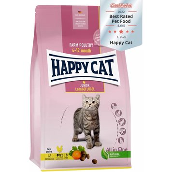 Храна Happy Cat Young Junior Farm Poultry, 300 гр 00000000260 снимка