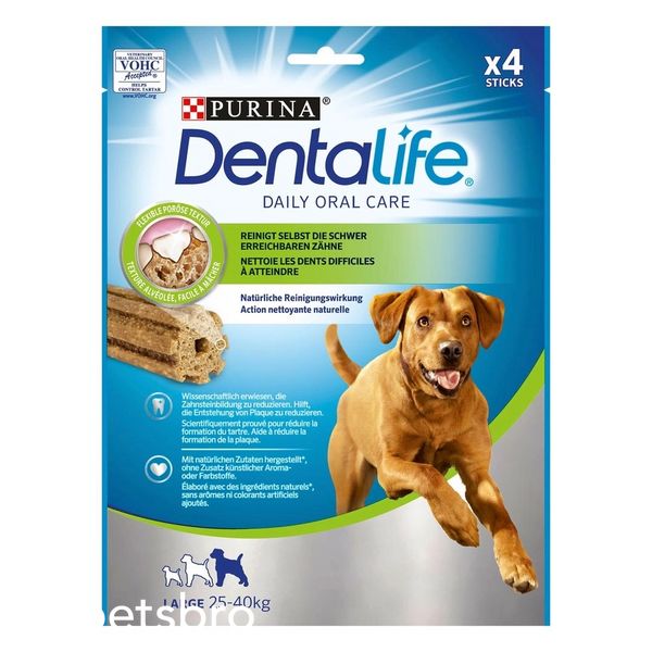 Лакомство Purina DentaLife Sticks for Large Breed Dogs - 142 гр 00000003406 снимка