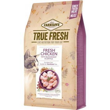 Сухой корм Carnilove True Fresh Cat Chicken, 1,8 кг 00000005537 фото