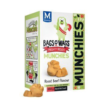 Лакомство Montego Bags O&rsquo; Wags Munchies Roast Beef Flavour - 350 гр 00000010230 снимка