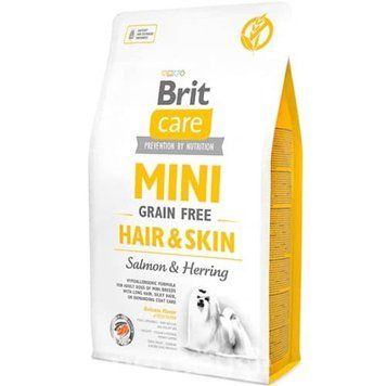 Сухой корм Brit Care Mini Grain Free Hair & Skin, 400 гр 00000005002 фото