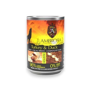 Мокра храна Ambrosia All Breeds Adult Turkey & Duck - 400 гр 00000010056 снимка