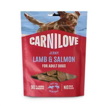 Лакомство Carnilove Dog Jerky Lamb with Salmon - 100 гр 00000010330 снимка