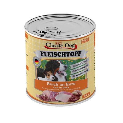 Храна Hega Classic Dog Fleischtopf Adult Duck - 800 гр 00000000666 снимка