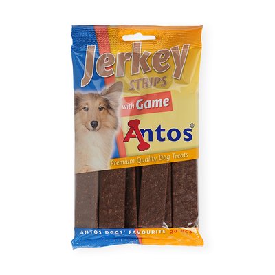 Лакомство Antos Dog Jerkey Strips Game - 20 бр 00000008196 снимка