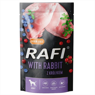 Пауч Rafi Adult with Rabbit - 10х500 гр 00000006256 снимка