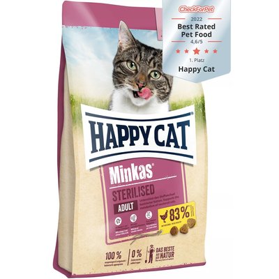 Храна Happy Cat Minkas Sterilised Poultry - 10 кг 00000000208 снимка