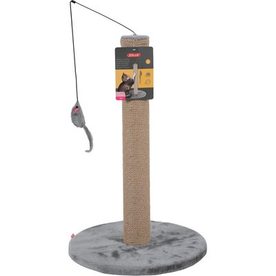 Драскалка Zolux Scratching Pole с мишка - 40х40х63 cm, Grey 00000006171 снимка
