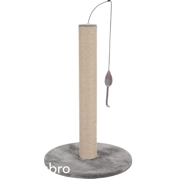 Драскалка Zolux Scratching Pole с мишка - 40х40х63 cm, Grey 00000006171 снимка