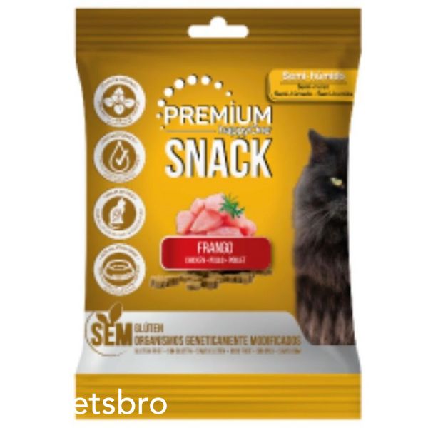 Лакомство HappyOne Mediterraneum Premium Adult Cat Chicken Gluten Free - 50 гр 00000005404 снимка