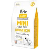 Суха храна Brit Care Mini Grain Free Hair & Skin, 2 кг 00000005001 снимка
