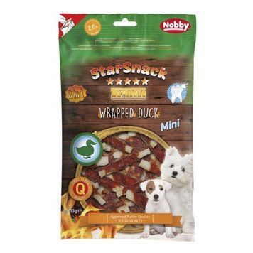 Лакомство Nobby StarSnack Barbecue Wrapped Duck Mini - 113 гр (50453) 00000000913 снимка