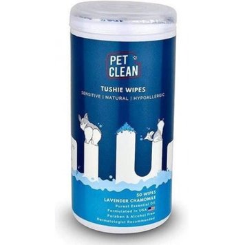 Мокри кърпички Pet Clean Tushie Wipes for Dogs & Cats - 50 бр 00000004223 снимка