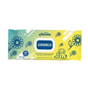 Мокри кърпички Record wet wipes Camomile - 80 бр 00000006369 снимка