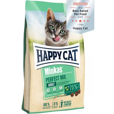 Храна Happy Cat Minkas Perfect Mix Poultry, Fish & Lamb - 10 кг 00000000207 снимка
