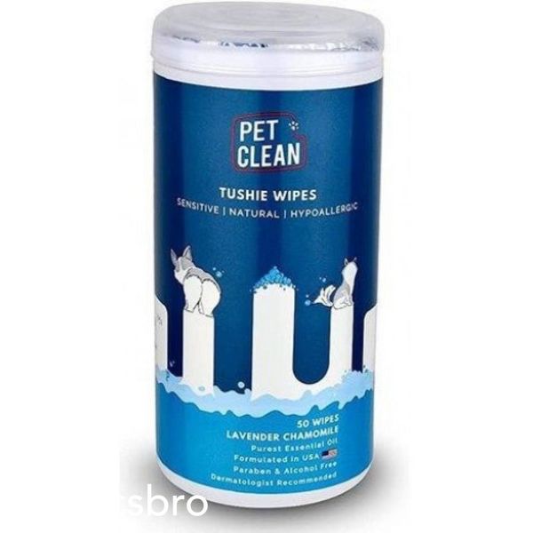 Мокри кърпички Pet Clean Tushie Wipes for Dogs & Cats - 50 бр 00000004223 снимка