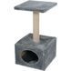 Драскалка Zolux Solo Cat Tree с къщичка и площадка - 31х31х56 cm, Grey 00000006173 снимка 2