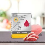 Мокра храна Platinum Dog Adult Duck&Turkey, 90 гр 00000008254 снимка