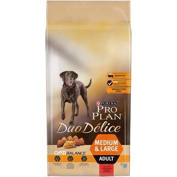 Сухой корм Purina Pro Plan Duo Delice Medium & Large Beef - 10 кг 00000003487 фото