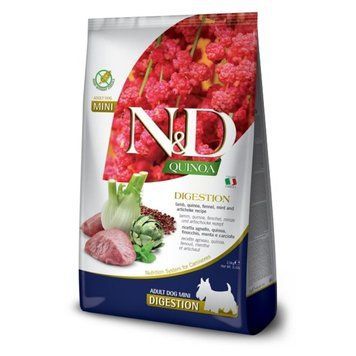 Сухой корм Farmina N&D Dog Quinoa Digestion Adult Mini Lamb - 800 гр 00000003840 фото