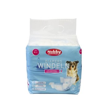 Памперси Nobby Diapers f. female dogs - 12 шт, M-L 00000002431 снимка