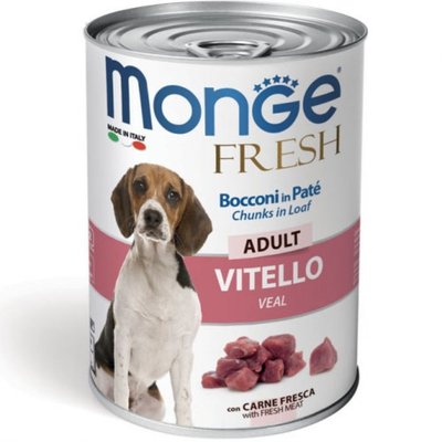 Мокра храна Monge Fresh Dog Adult Veal - 400 гр 00000004069 снимка
