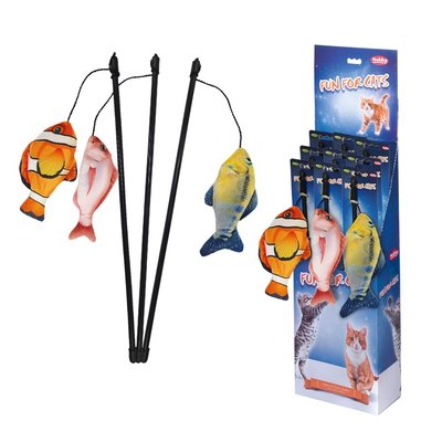 Играчка Nobby Fishing rod with toy Fish - 42/63 cm 00000003251 снимка