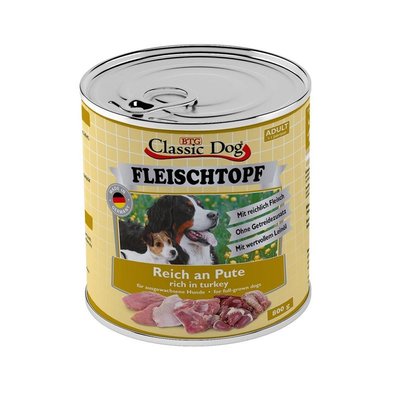 Храна Hega Classic Dog Fleischtopf Adult Turkey - 800 гр 00000000667 снимка