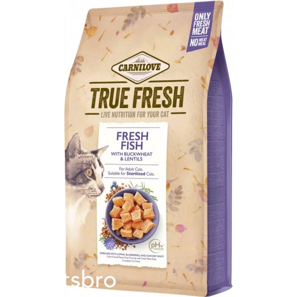 Суха храна Carnilove True Fresh Cat Fish, 340 гр 00000005540 снимка