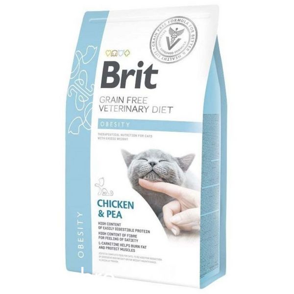 Суха храна Brit Veterinary Diets Cat Obesity, 400 гр 00000005286 снимка