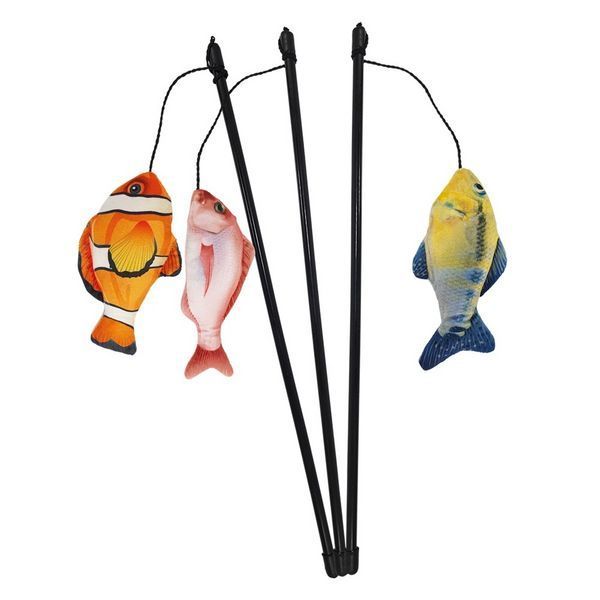 Играчка Nobby Fishing rod with toy Fish - 42/63 cm 00000003251 снимка