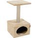Драскалка Zolux Solo Cat Tree с къщичка и площадка - 31х31х56 cm, Beige 00000006172 снимка 2